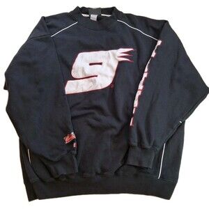 Vintage NASCAR Chase Authentics Kasey Kahne #9 Budweiser Sweatshirt Size XL